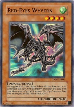 Red-Eyes Wyvern Card Front