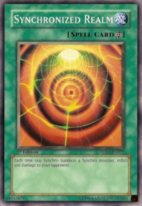 Synchronized Realm Card Front