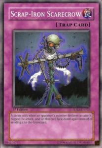Scrap-Iron Scarecrow Card Front