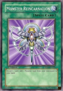 Monster Reincarnation Card Front