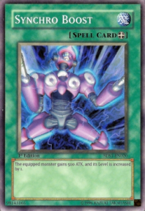 Synchro Boost Card Front
