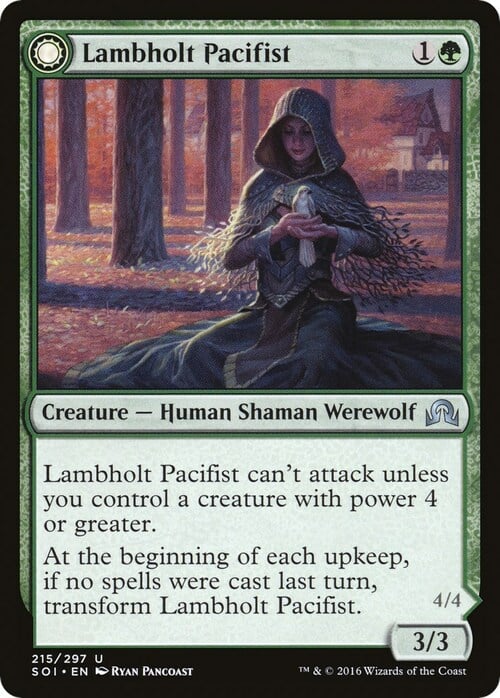 Lambholt Pacifist // Lambholt Butcher Card Front