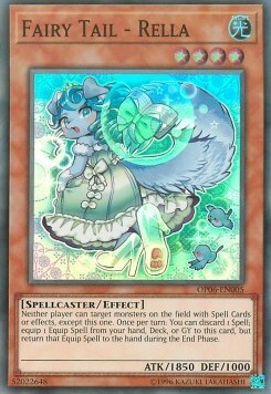 Fairy Tail - Rella Card Front