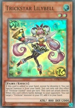 Trickstar Lilybell Card Front