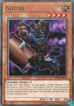 Gozuki Card Front