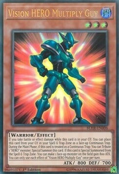 Vision HERO Multiply Guy Card Front