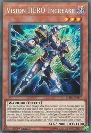 Vision HERO Increase · Secret Rare 007sec