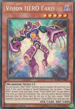 Vision HERO Faris Card Front