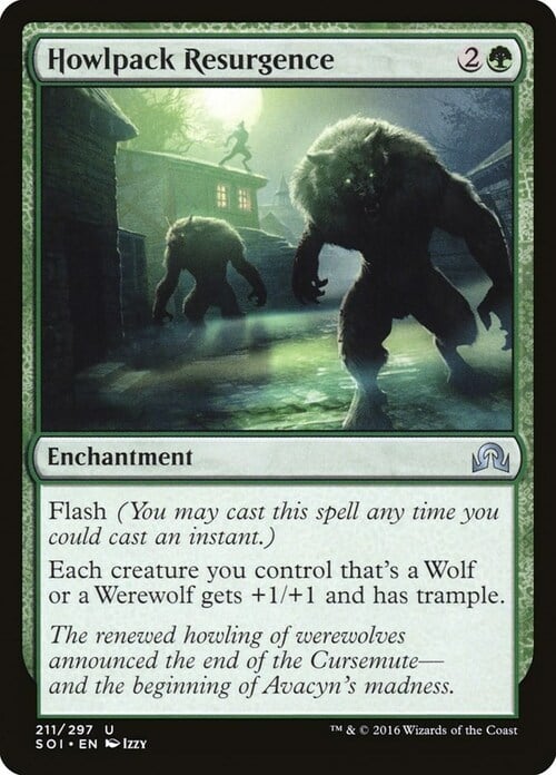 Howlpack Resurgence Card Front