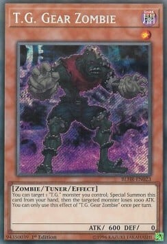 T.G. Gear Zombie Card Front