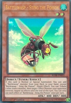 Battlewasp - Sting the Poison Card Front
