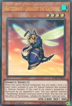 Battlewasp - Arbalest the Rapidfire Card Front