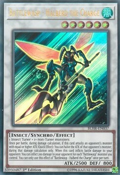 Battlewasp - Halberd the Charge Card Front