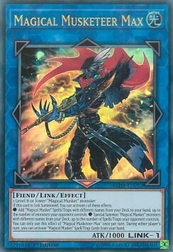 Magical Musketeer Max Card Front