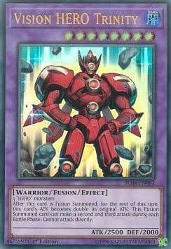 Vision HERO Trinity Card Front