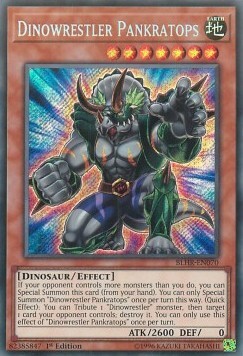 Dinowrestler Pankratopo Card Front