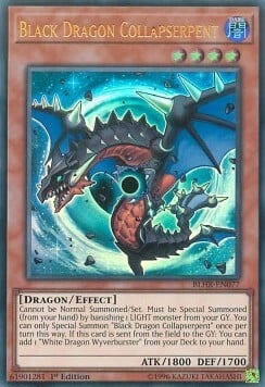Drago Nero Crolloserpente Card Front