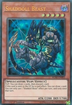Shaddoll Beast Card Front