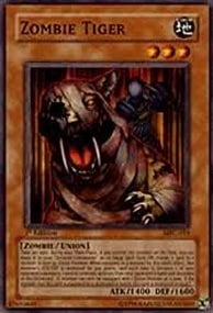 Tigre Zombie Card Front