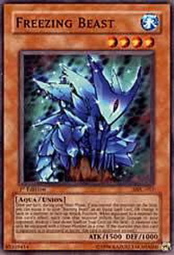 Freezing Beast Card Front