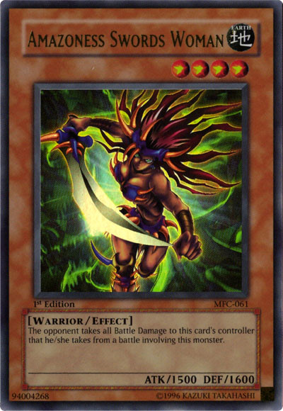 Amazoness Swords Woman Card Front