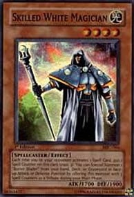 Skilled White Magician Card Front