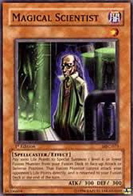 Magical Scientist Card Front