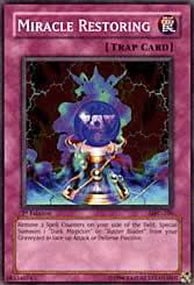 Miracle Restoring Card Front