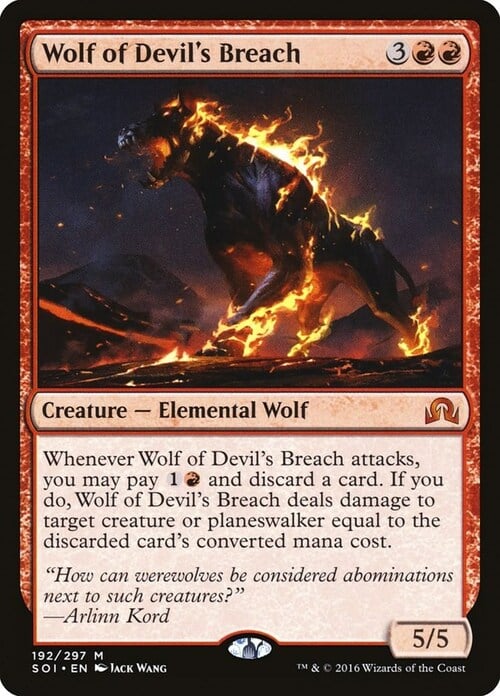 Wolf of Devil's Breach Card Front