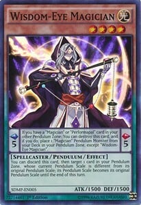 Wisdom-Eye Magician Card Front