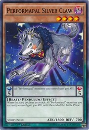 Performapal Silver Claw · Common 010