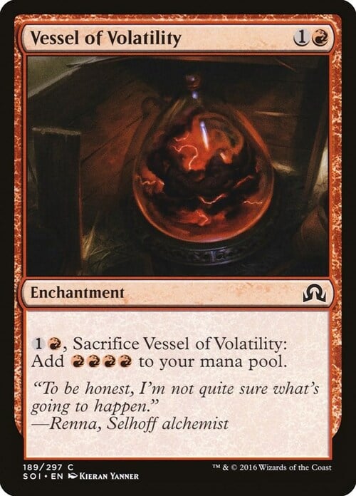 Vessel of Volatility Card Front