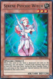 Serene Psychic Witch · Super Rare 004