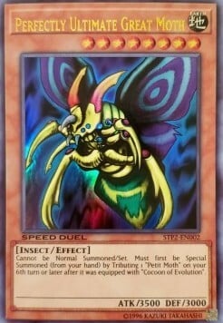 Perfectly Ultimate Great Moth Card Front