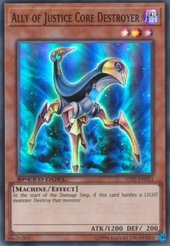 Ally of Justice Core Destroyer Card Front