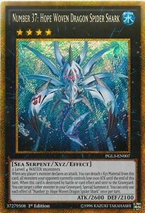 Number 37: Hope Woven Dragon Spider Shark Card Front