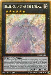Beatrice, Lady of the Eternal Card Front