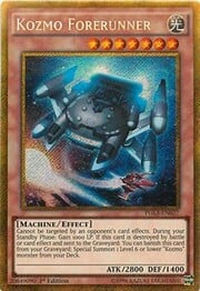 Kozmo Forerunner · Gold Secret Rare 027