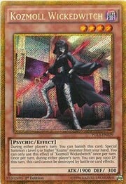 Kozmoll Wickedwitch · Gold Secret Rare 029
