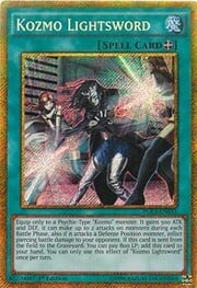 Kozmo Lightsword · Gold Secret Rare 033
