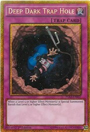 Deep Dark Trap Hole · Gold Secret Rare 037