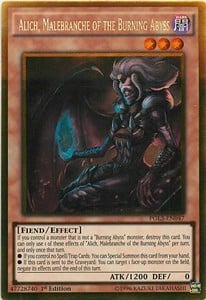 Alich, Malebranche of the Burning Abyss Card Front