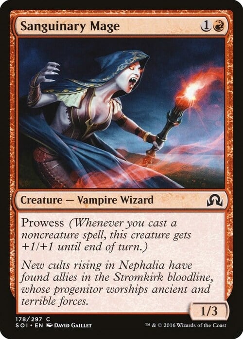 Sanguinary Mage Card Front