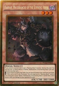 Barbar, Malebranche of the Burning Abyss Card Front