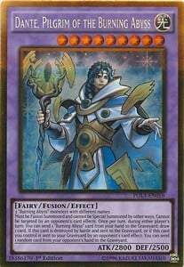 Dante, Pilgrim of the Burning Abyss Card Front