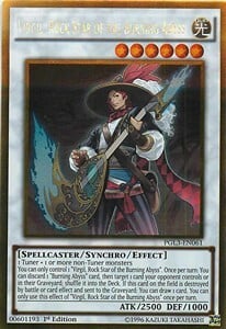 Virgil, Rock Star of the Burning Abyss Card Front