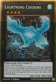 Lightning Chidori · Gold Rare 070