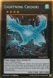 Lightning Chidori Card Front