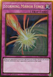 Storming Mirror Force Card Front