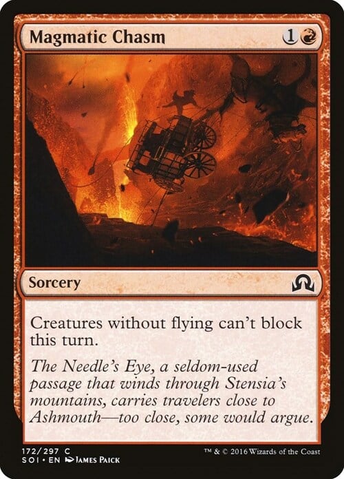 Magmatic Chasm Card Front